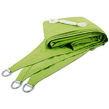casa pura Tenda Parasole Esterno - Tende a Vela Impermeabili, Protezione Anti - UV | Vari Colori e Misure - Triangolare - 3x3x3 m - Verde