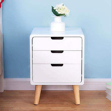 Comodino comodino nordico semplice moderno comodino piccolo armadietto camera da letto in legno massello comodino armadio bello (colore, C), A
