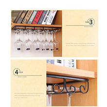 PZW Semplice e Creativo Porta Bicchiere da Vino Porta Bicchiere Calice Portabottiglie Decorazione Domestica Sospensione in Stile Europeo Capovolta