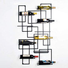 Portabicchieri da vino da appendere, Portabottiglie da appendere a parete moderno semplice, Portabottiglie da appendere creativo da parete per ristorante domestico, Portabottiglie da vino da parete