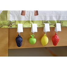 all-around24 - Fermatovaglia, 8 pezzi, colore: mora