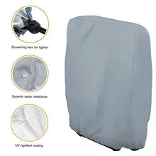 Coperture della sedia sedile ribaltabile copertura Giardino Outdoor antipolvere impermeabile resistente per i rifornimenti Prato mobilia del Patio Grey Mobili da giardino