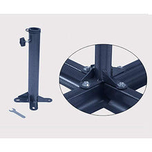 WGFGXQ Base per ombrellone in Metallo da 90 cm/3 Piedi, Base a Croce, Base per ombrellone da Giardino