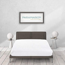 PARAMAISON Coprimaterasso Spugna Comfort, Antiacaro, Anallergico, Traspirante, Bianco