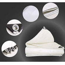 MTYLX Telo Multiuso per Esterni ， Telo, 550 G / M2 Impermeabile Resistente Allo Strappo con Occhielli per Pontei, Edilizia, Agricoltura, Industria,3X5M