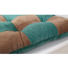 HYLX Cuscino Sedile, Cuscino Sedia, Cuscino Sgabello Rotondo, Cuscino Sedia Floreale Antiscivolo in Cotone Spesso, per Giardino, terrazza Esterna