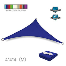 Hfior, tenda parasole da giardino, triangolare, rettangolare, in poliestere, impermeabile, per esterni, patio, giardino, 5 misure
