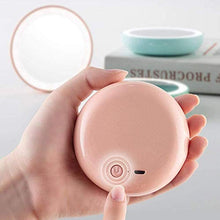 LBWARMB Trucco Specchio con luci LED Piccolo Specchio con Luce Mini Glow Portatile Ricaricabile Portatile Make-up Specchio di Trucco