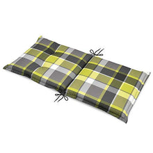 Beautissu Cuscino per sedie da Giardino Sunny GR Verde 100x50x6cm - Extra Comfort - Colori Resistente ai Raggi UV