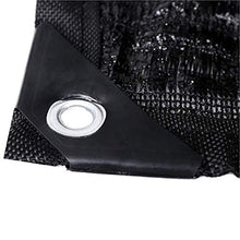 Telo Ombreggiante, 95% Panno for Tende da Sole Nero, Rete Resistente ai Raggi UV for Protezione Solare for Piante da Giardino (Size : 4m x 10m)