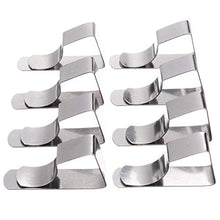 HCYY Clip per tovaglia 8 Pezzi Clip per Supporto per tovaglia Clip per tovaglia in Acciaio Inossidabile Clip per tovaglia da Picnic per Feste Supporto per Morsetto Strumenti