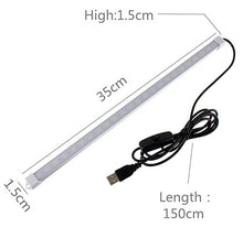 SaySure - CUSB Switch Adjustable 35CM 7W 24 SMD 5630 LED Rigid Strip