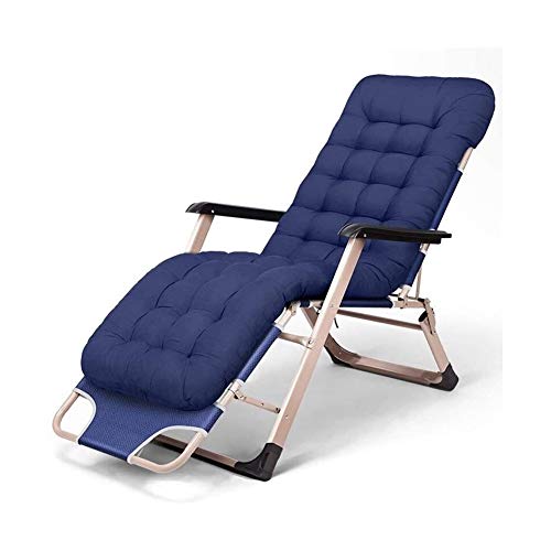 Sedia Sdraio Poltrona Pieghevole Reclinabile Folding Backyard Sedia A Sdraio Regolabile Beach Sedia Da Giardino All'aperto Terrazza Solarium Bed Traspirante Cintura Pearl Cotton Supporto Ammortizzator
