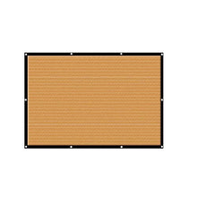 BYWWANG Resistente Protezione Solare Traspirante Retina per Ombra, Protezione Solare Esterna per Balcone da Giardino Beige