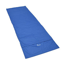 CNOC Premio Sacco Lenzuolo Microfibra | Sacco a Pelo Lenzuolo | Lenzuolo Sacco a Pelo | Sacco Lenzuolo |Sacco Lenzuolo da Viaggio - Sacco per Casa Camper Treno albergo, rifugio, capanna - Blu, 250 gr