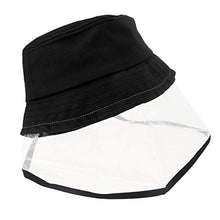 TOYANDONA Bambini Visiera Cappello Trasparente Visiera Copricapo Protezione per Il Viso Protezione per Il Viso Anti Sputo Anti Nebbia Visiera Cappello per Cucina per Bambini Forniture Esterne (Nero)