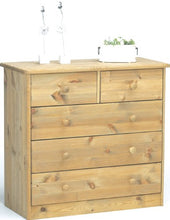 Steens Mario, Comodino, Beige (Oliato), 73 x 78 x 35 cm
