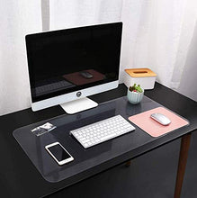 EUUHJK Tappetino da scrivania Trasparente, Impermeabile, con Bordi arrotondati, per scrivania, scrivania, casa, scrivania (Color : Matte-2.0mm, Size : 60 * 90cm)