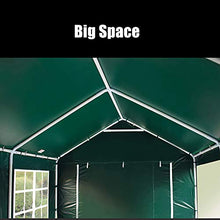 ZDYLM-Y Tenda da Festa per Gazebo per Posto Auto Coperto Resistente all'Acqua con Lati della Finestra, Tenda da Esterno Antivento e Antipioggia,6x3m