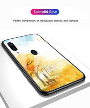 Suhctup Compatibile con Redmi K20 / K20 Pro Custodia Protettiva in Vetro Temperato 9H + Cornice Paraurti in TPU Silicone Morbido Assorbimento Degli Urti a 360 Gradi Protezione -albero