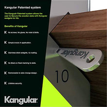 Kangular Wave grande interrato, altezza sopra terra 2,2 m larghezza 1,5 m, acciaio inossidabile, doghe in legno duro, garanzia 5 anni, completamente riciclabile, brevettato.