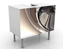 Apalis Design Vanity Lucido 60 x 55 x 35 cm, Piccolo, Largo 60 cm, Regolabile, lavandino, lavabo, Rubinetto per lavabo da Bagno, Armadio, unità di Base, Bagno, Narrow, Flat