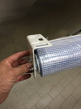 Tenda Antipioggia in PVC retinato Semitrasparente. Larghezza x Altezza (350x200)