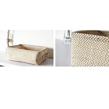 XIXIAO - Scatole portaoggetti in tessuto di iuta, per armadi, cassetti, armadio, cassettiera, grande, 30 x 24 x 10 cm, colore: Grigio chiaro
