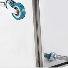 YIN YIN Carrello per Ripiani Carrello a Ripiani, Cucina Rack Mobile in Acciaio Inox conveniente Grande capacità di stoccaggio Soggiorno Bagno Camera da Letto, 4 Dimensioni Carrello a rulli