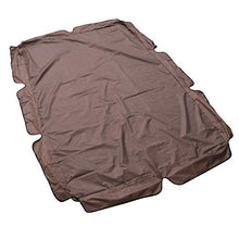 YARNOW Altalena Baldacchino Copertura Anti UV Del Sole Sedia Altalena Copertura Resistente All'acqua Altalena Soffitto Baldacchino Tenda per La Casa Negozio di Caffè