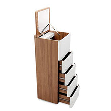 CNRGHS Mobile da toeletta Multifunzione - Mobile da Camera da Letto dal Design Semplice e Moderno cameretta da Camera da Letto Semplice Armadio con 4 cassetti mobili da Camera da Letto per Donna