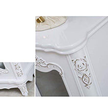 Cucina Mobili Credenza Governo di immagazzinaggio Governo Pranzo Simple White pensile,116 * 38 * 102cm