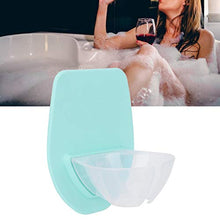 Portabicchieri da vino, portabicchieri in vetro da vino resistente e resistente, portabicchieri da vino verticale per vasca e doccia, bevande al caffè, portabicchieri relax
