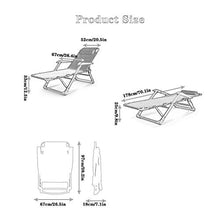 Sedie a sdraio,Sedia a sdraio per impieghi gravosi Pieghevole Zero Gravity,Sedie reclinabili reclinabili Sedie a sdraio impermeabili Sedie a sdraio in metallo per giardino Mobili da giardino Outdoor O