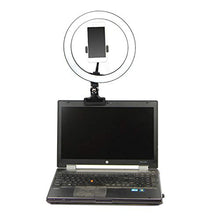 AFANG Luce Videoconferenza, Kit Luci Conferenza Luminosità Regolabile Illuminazione Zoom Laptop Riunioni Lavoro Remoto Streaming Live Laptop Telefono, Live Fill Light