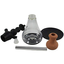 GSYH Alluminio Shisha, 42cm Acrilico Fumare Narghilè Tubo di Acqua per Il Partito Family Dining