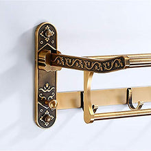GAL Ragazza Alluminio Bagno Pieghevole Pieghevole/Multistrato/Multifunzione Antico Alluminio 1pc - Bagno/Hotel Bagno Appeso a Parete