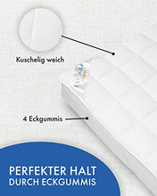 PROCAVE MICRO-COMFORT in diverse misure |made in Germany | Coprimaterasso in microfibra di poliestere | Soft Touch | Adatto anche per materassi a molle e ad acqua | 120x200 cm