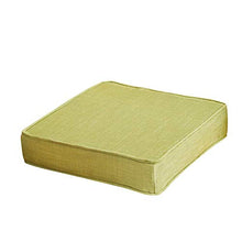 Cuscino del sedile quadrato imbottito, spugna addensare sedia cuscini cuscini patio mobili per pavimento pavimenti pavimenti alimentari poltrona da esterno cuscinetto per sedia da esterno GRAENA 55x55