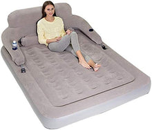 HongLianRiven Lettino da Viaggio Lettino da Viaggio Gonfiabile Letto Aria Materasso Aria for Uso Domestico Bed Addensare Portatile Pieghevole Campeggio Pompa elettrica con for Interni Esterni 6-3