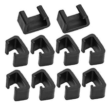 Clip Outdoor Furniture Patio Wicker clip di plastica Divano Connect Clamps per sedie mobili da giardino del sofà 10PCS 6CM