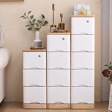 Armadio a cassetti Camera da letto Armadietto Arma Addensato di legno solido cassetto Governo di immagazzinaggio con Bagno ultra-stretta e Kitchen Cabinet Governo di immagazzinaggio durevole Mobili da