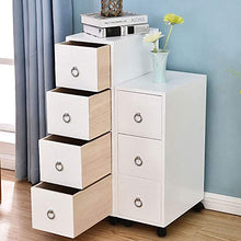 YLiansong-home Armadio a cassetti Camera da Letto Armadietto Arma in massello spogliatoio con più Strati d'angolo Mobile Piccolo Spazio Fessura Locker cassetto Locker Salva Spazio Mobili da Armadio