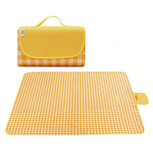 STKASE® Coperta da Picnic,Coperta Telo Picnic Impermeabile Grande Pieghevole Portable Tre Strati Picnic Stuoie per Spiaggia Campeggio Giardino, Cotone e PEVA,145 * 180CM