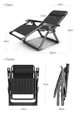 Sywlwxkq Lettini da Giardino a gravità Zero Lettini da Campeggio Pieghevoli Sedia reclinabile Lettini da Sole Prato Ufficio all'aperto Spiaggia Sedia da Giardino Portatile Supporta 200 kg N