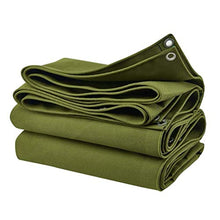 MTYLX Outdoor Multifunzionale Incatramata, Heavy Duty con Occhielli Addensare Antipioggia Foglio Protezione Solare Capannone Telo Della Tenda Ombra Tela,5Mx4M,5Mx4M