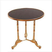 Xicaimen Tavolo XIAOYAN in Ferro battuto + tavolino in Vetro temperato in Legno massello tavolino Rotondo da Salotto Creativo