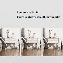 Diaod Comodino Moderno Semplice Comodino 2 cassetti Piccolo Comodino Mini Camera da Letto Contenitore di tè tavolino da caffè Comodino Gamba in faggio (Color : C)