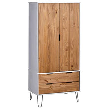 Armadio New York Range bianco legno di pino chiaro