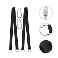 Toddmomy 1 Set Albero Altalena Appesa Cinghie Amaca Albero Cinghie Kit di Sospensione con Serratura Poliestere Snap Moschettone Ganci per Parco Giochi Portico Paio Indoor Outdoor